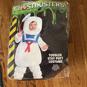 Toddler Stay Puft Costume - White and Blue